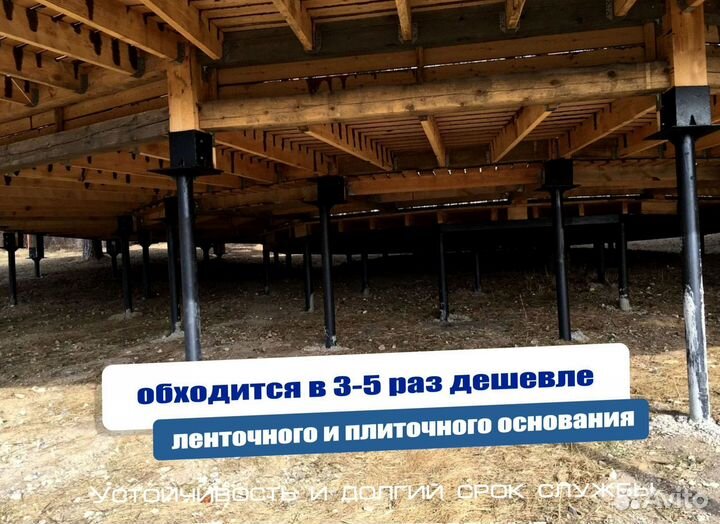 Винтовые сваи своё производство