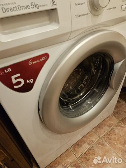 Стиральная машина бу lg 5 кг