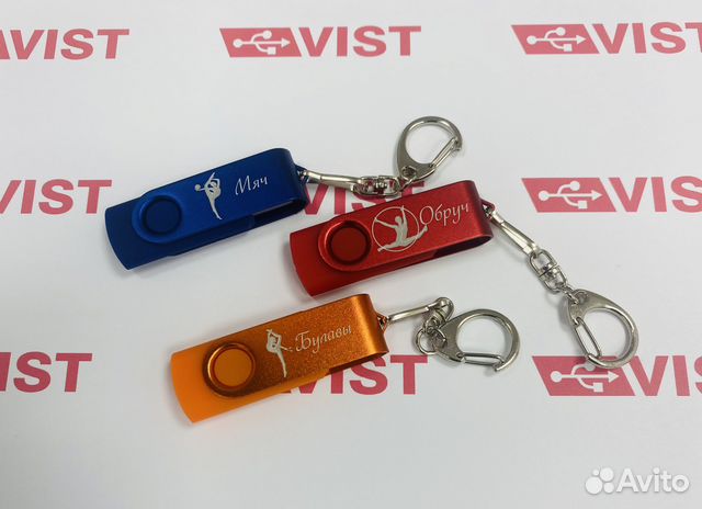 Флешки для гимнастики именные от 15 штук G192