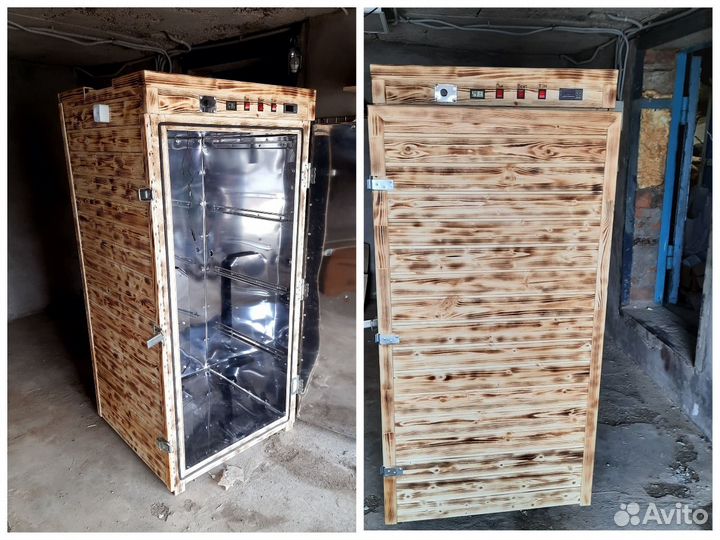 Коптильня из нержавейки для горячего копчения