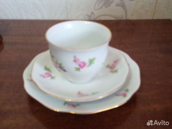 Кофейно-чайный сервиз Чехословакия Авито доставка