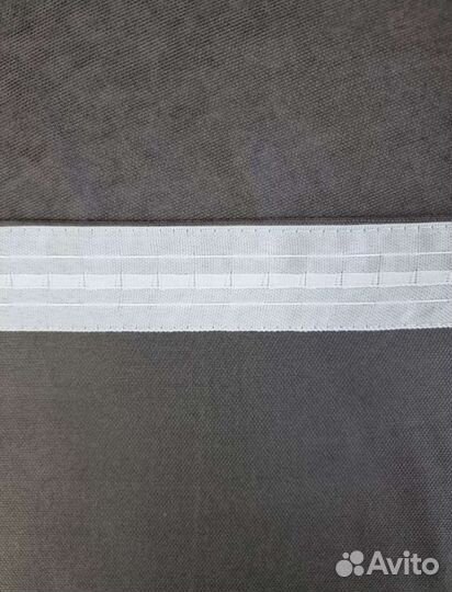 Шторы готовые новые комплект 2 шт на ленте