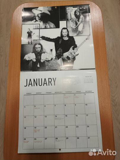 Календарь Metallica