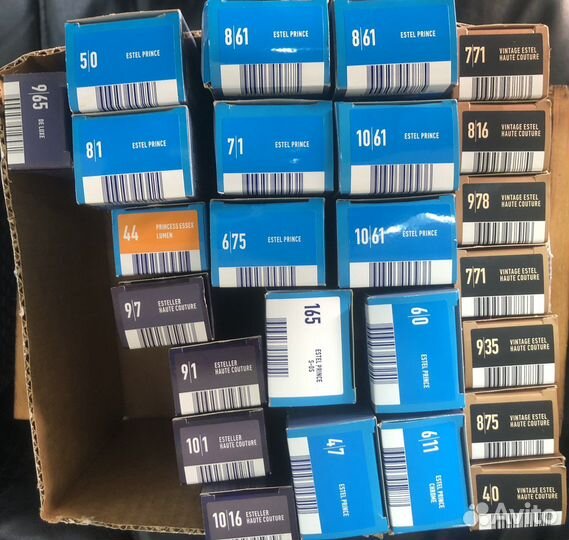 Краска естель estel делюкс, кутюр, ессекс