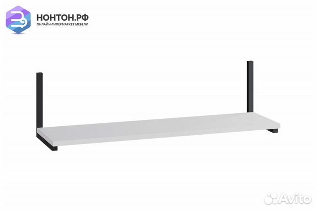 Полка Лофт-1 белая