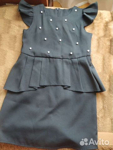 Сарафан для девочки школьный