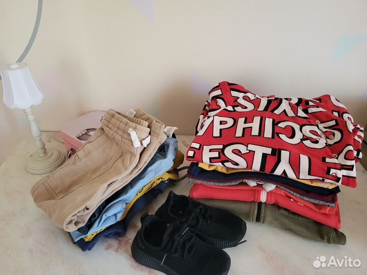 Вещи пакетом на мальчика 92 98