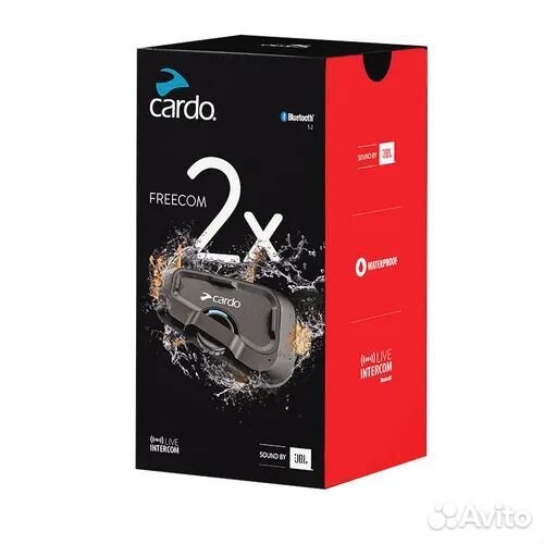 Мотогарнитура cardo freecom 2 JBL