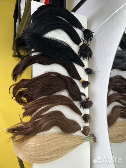 Волосы для наращивания бу35-45 см