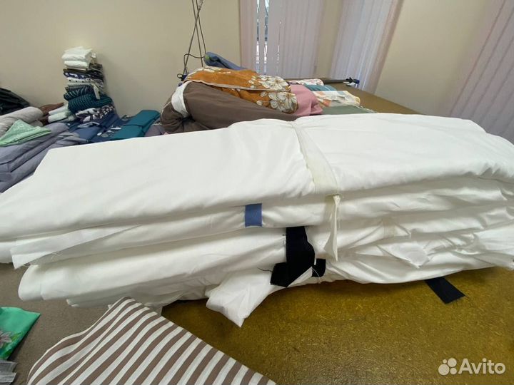 Ткань для гостиниц белая Поплин износостойкая