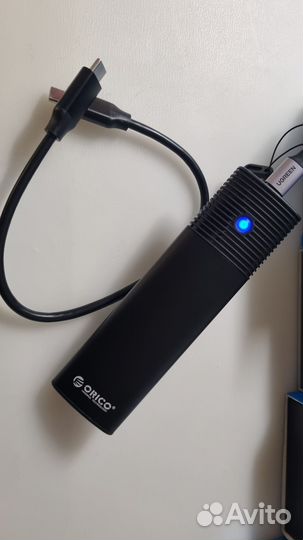 Бокс Переходник SSD M2 nvme внешний кейс Type-C