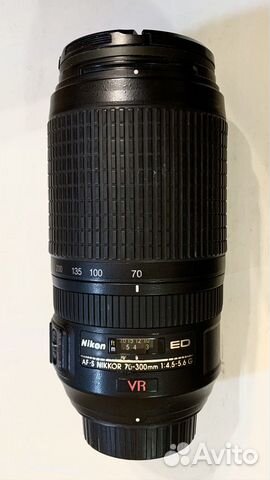 Объектив для Nikon Nikkor 70-300 mm 1:4.5-5.6 купить в Санкт-Петербурге ...