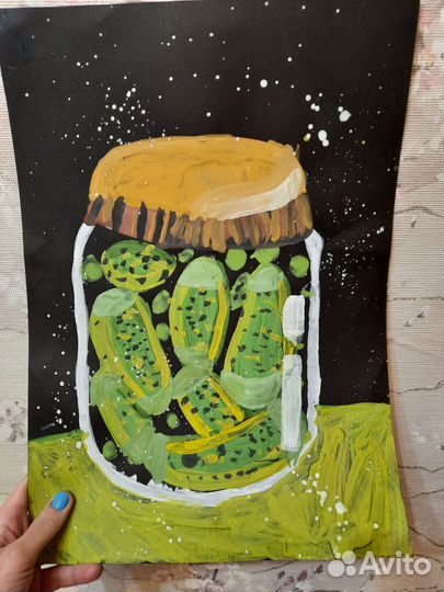 Рисунки детской рукой