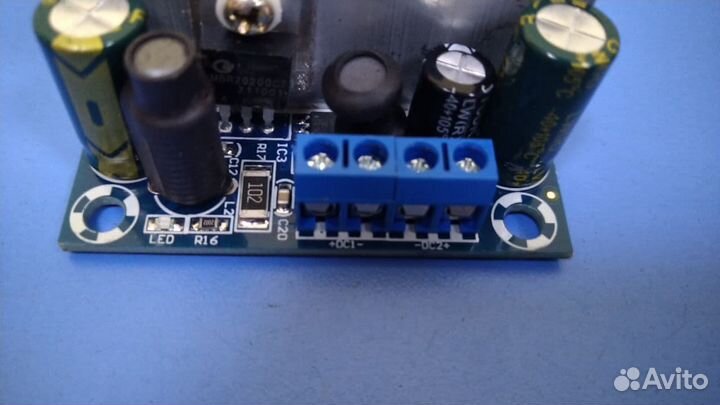 Плата питания 24v 4a 12v 1a без корпуса