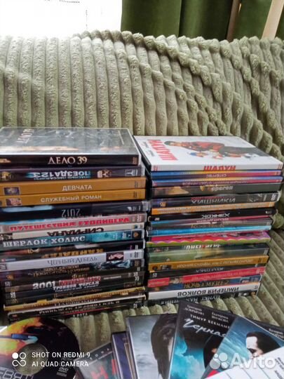 DVD плеер + самбуфер +3 колонки, DVD диски фильмы