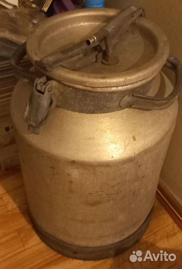 Фляга алюминиевая СССР для приготовления напитков