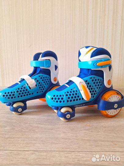 Детские раздвижные ролики 29 32