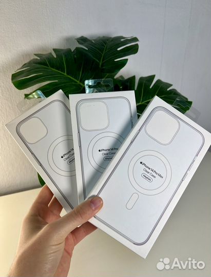 Чехол на iPhone magsafe clear case с анимацией