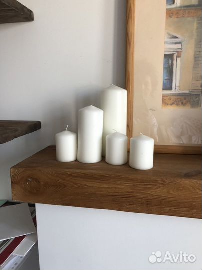 Свечи белые IKEA