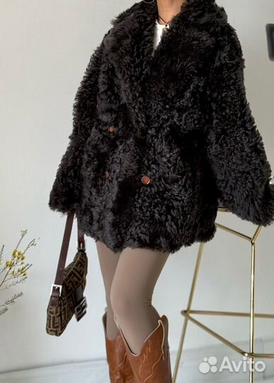 Дубленка двусторонняя Hermes