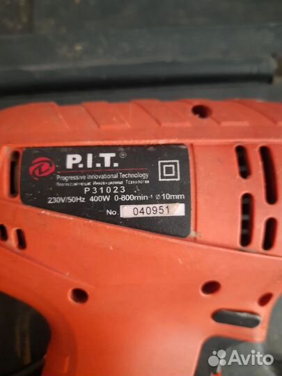 Шуруповёрт p.i.t электрический