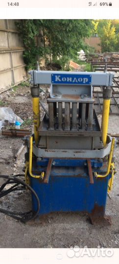 Вибро пресс для производства керамблоков