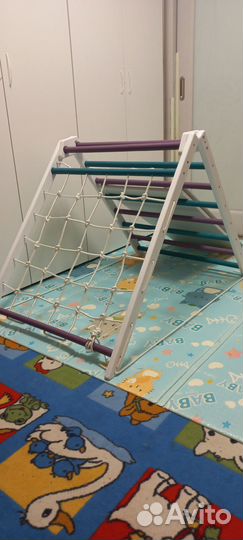 Треугольник пиклера с горкой детский комплекс