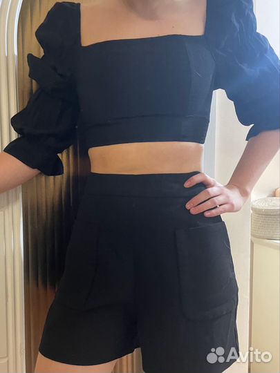 Шорты классические черные