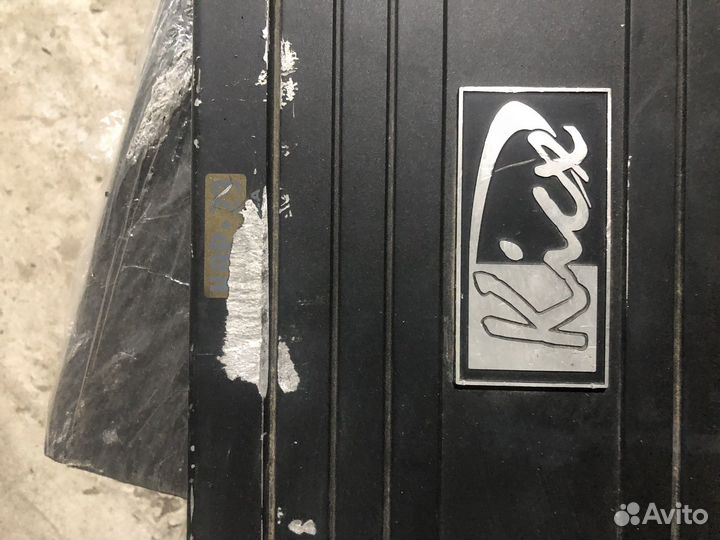 Сабвуфер и усилитель