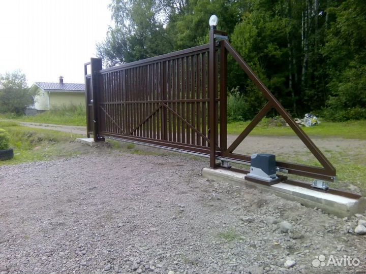 Откатные ворота