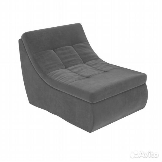 Модуль Холидей Кресло экокожа черная