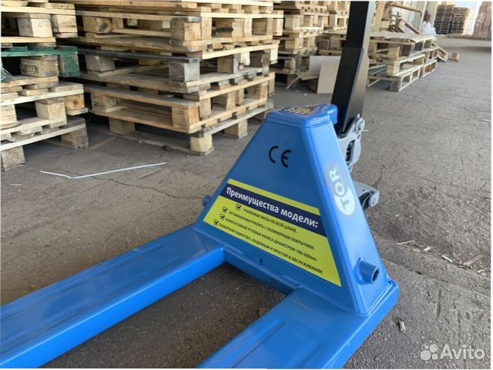 Гидравлическая тележка рохля 2,5 тонны