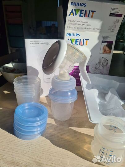 Молокоотсос Philips avent ручной