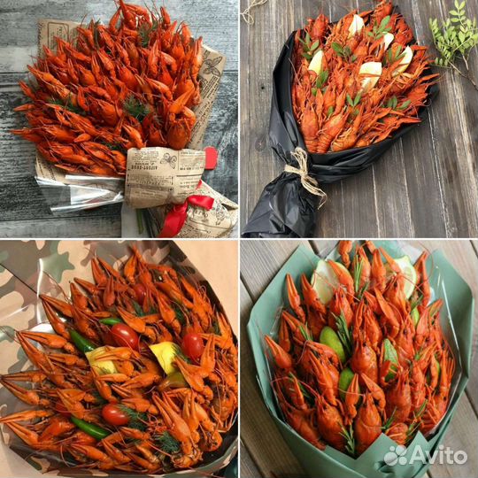 Букет из раков