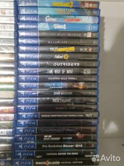 Игры ps4 новые в пленке. Разное