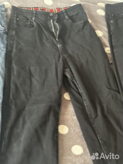 Джинсы женские широкие 46 размер