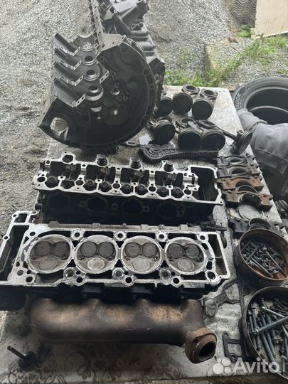 Двигатель mercedes 113 4.3 на запчасти