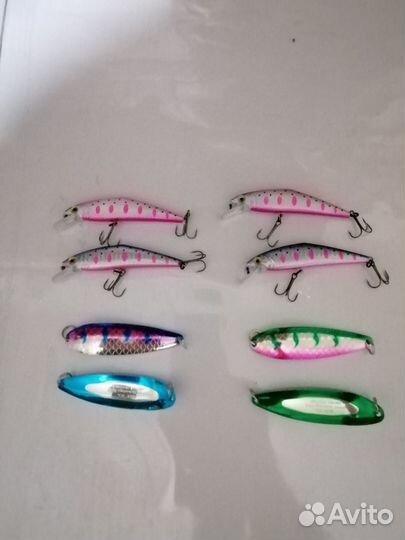 Воблер, блесна на чавычу