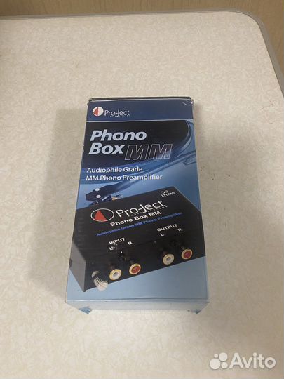 Фонокорректор для винила Pro Ject Phono Box