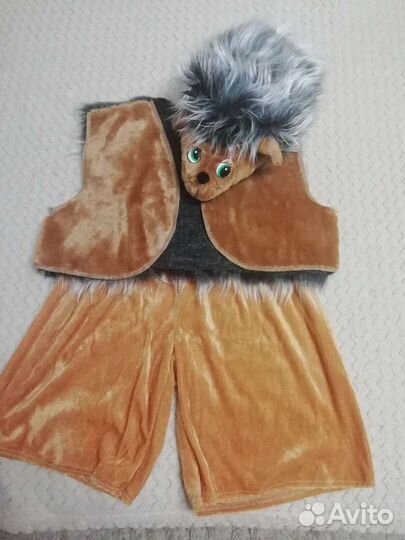 Новогодний костюм ежика