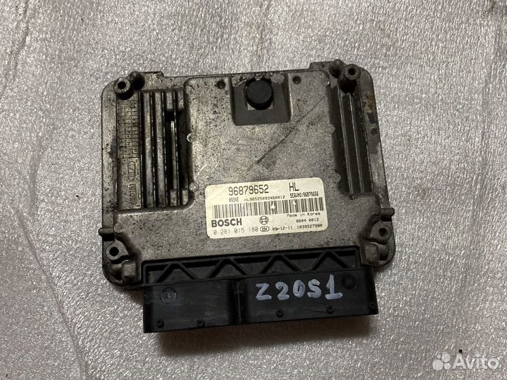 Эбу 96879652 Chevrolet Lacetti 2.0D Z20S1