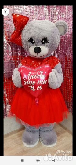 Ростовые куклы зайка, мишка Тедди, Минни маус