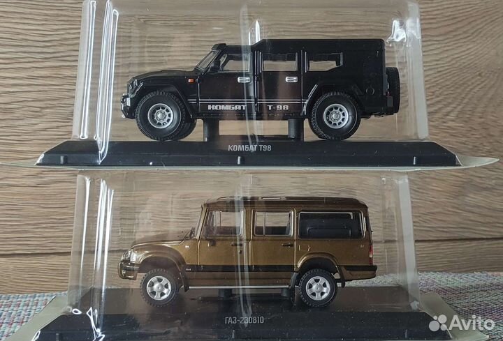 Газ 230810, Комбат Т98, 1/43