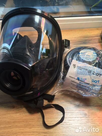 Панорамный противогаз Новый
