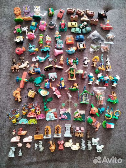 Киндер - сюрприз игрушки сборка 90х