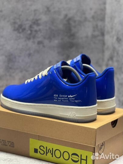 Кроссовки Swoosh x Nike Air Force 1 зимние (Арт.96121)