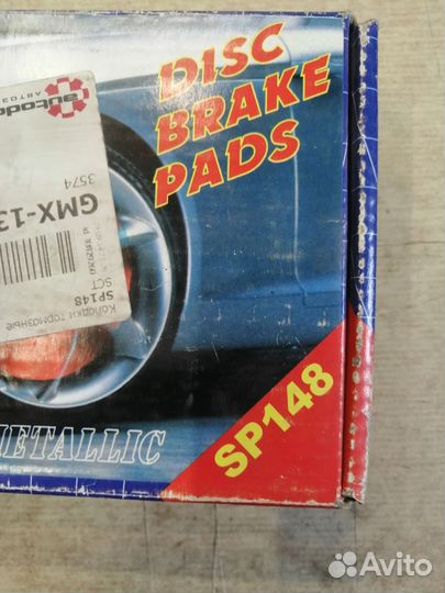 SP148 Колодки торм. перед. suzuki swift II -01