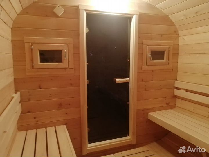 Баня бочка