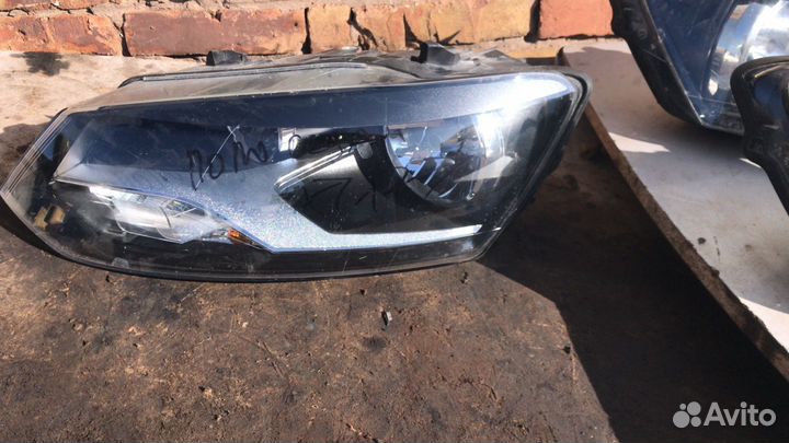 Фара левая фольксваген поло седан 6RU941015
