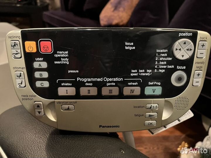 Массажное кресло panasonic